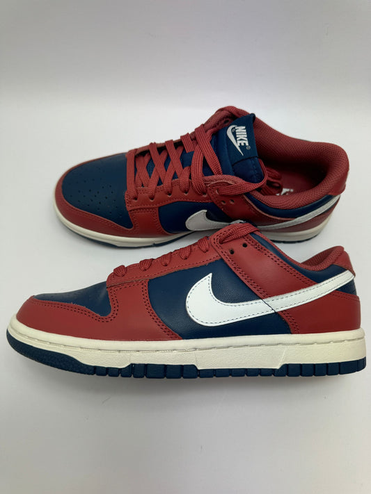 Nike Dunk Low Retro Canyon Rust – rechte Seitenansicht mit warmen, erdigen Farbtönen