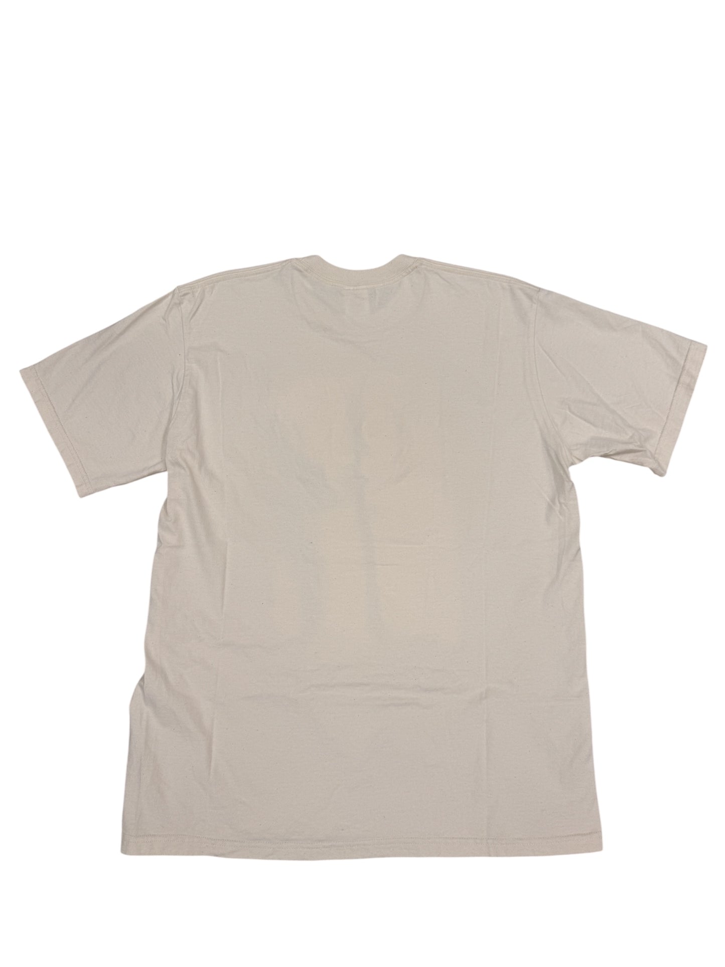 (Pre-Owned) Stüssy T-Shirt "Lazy Tee" Beige Size S
