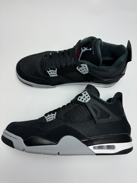 Air Jordan 4 Retro SE „Schwarzes Canvas“