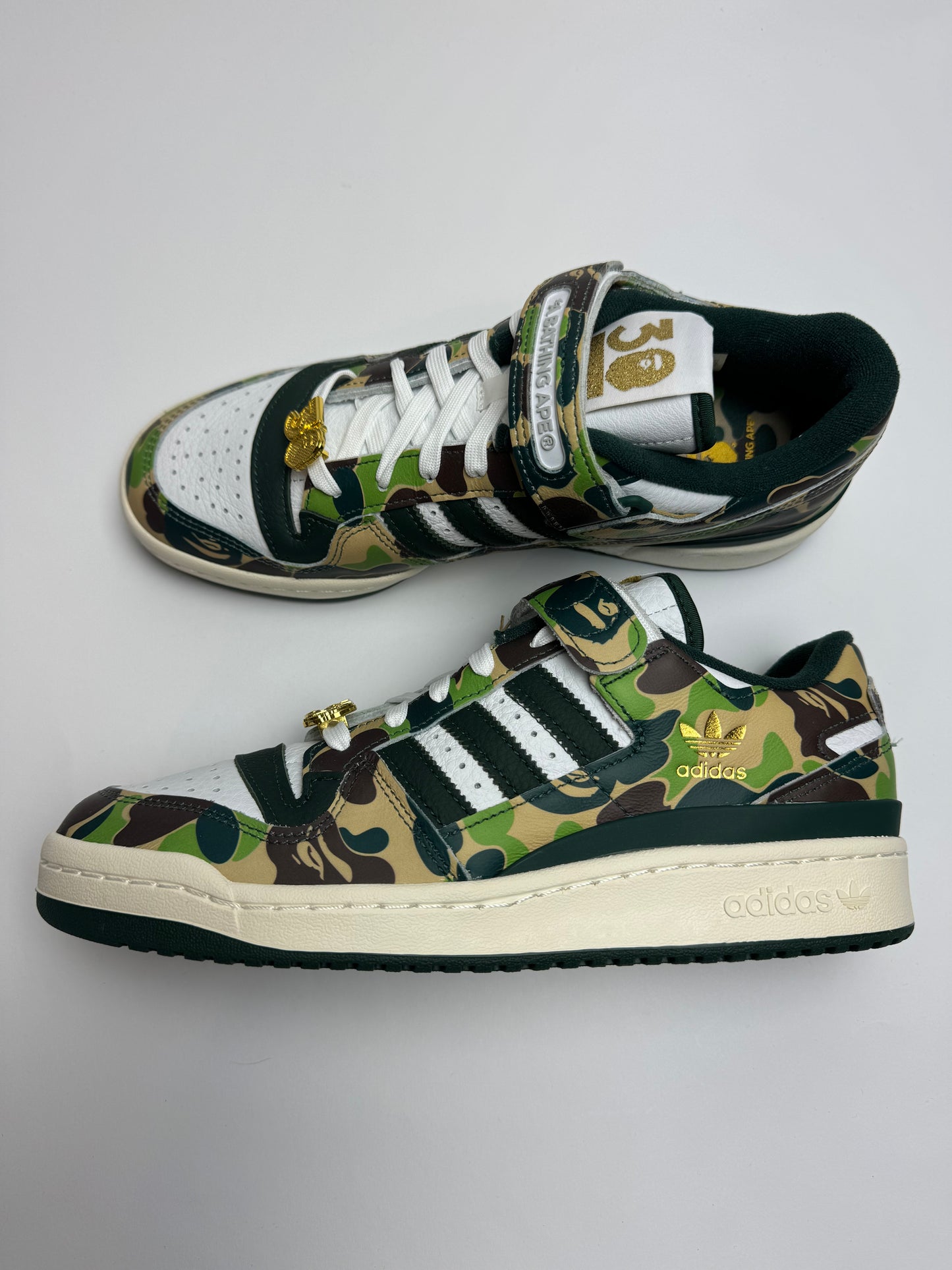 BAPE x Adidas Forum Low „Green Camo“