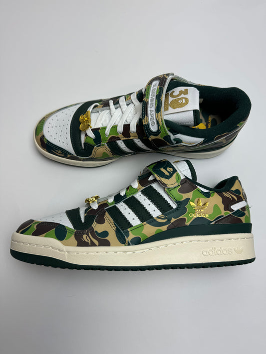 BAPE x Adidas Forum Low „Green Camo“