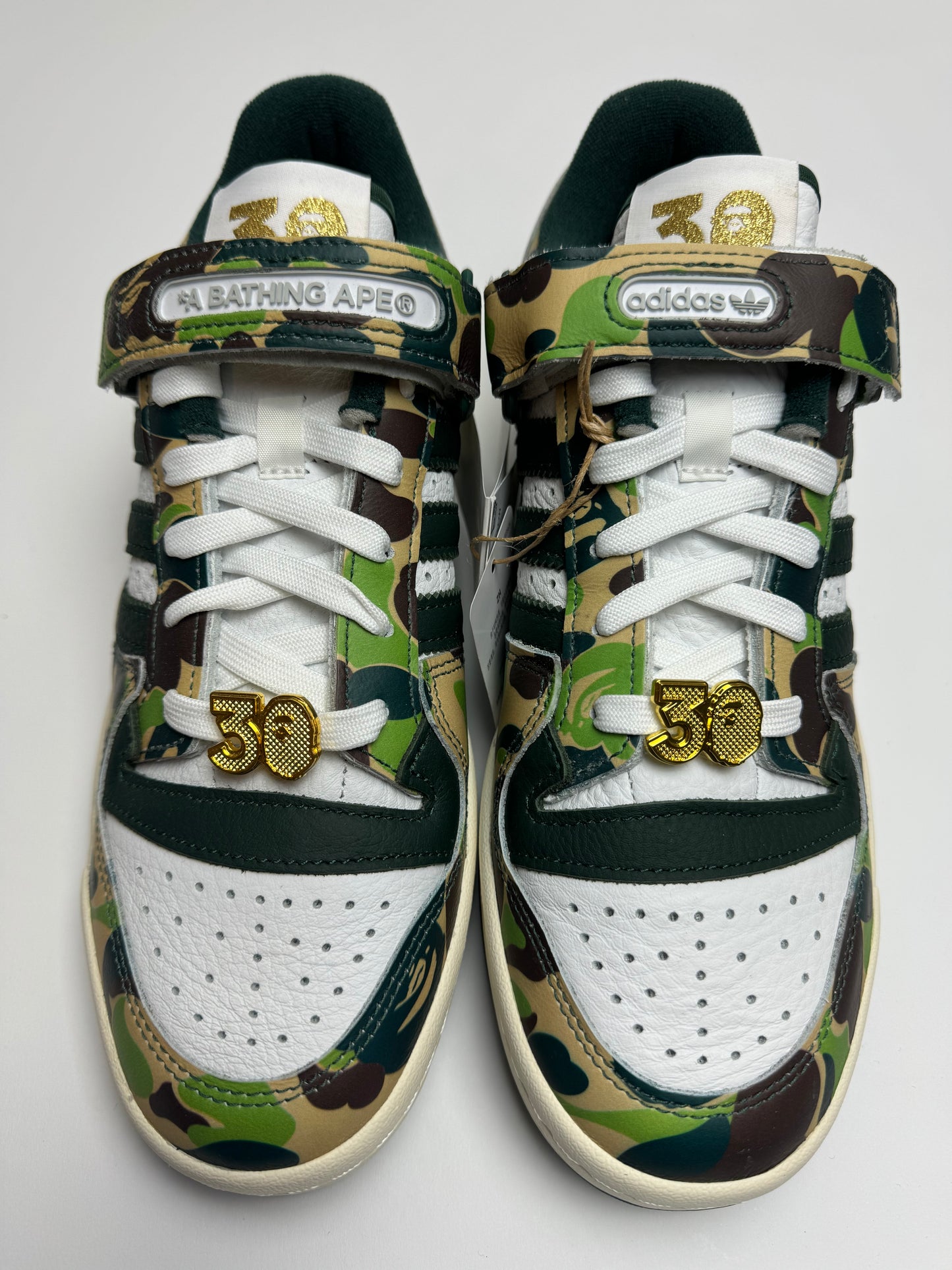BAPE x Adidas Forum Low „Green Camo“