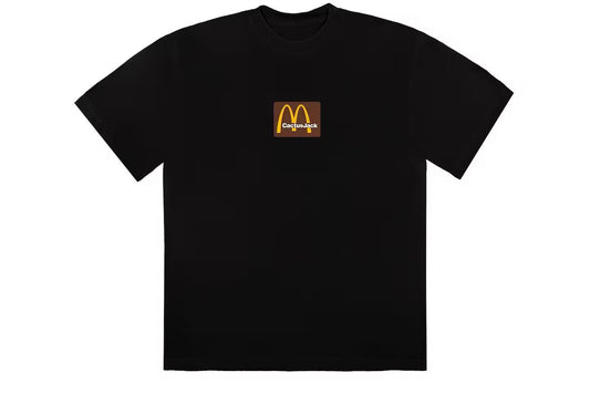 Travis Scott x McDonald's Sesame Inv T-shirt "Black/Brown"
