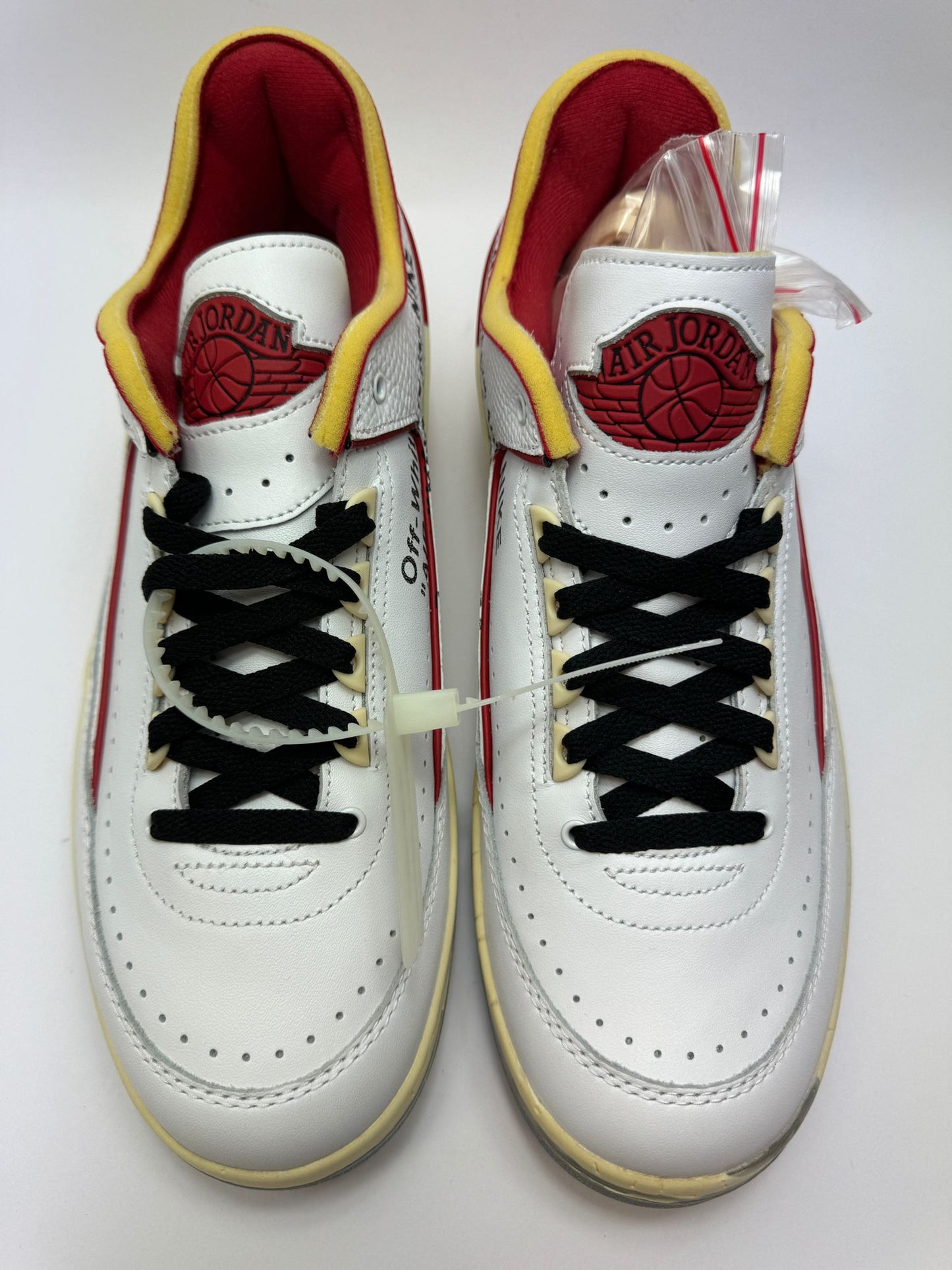 Jordan 2 Retro Low SP "Off-White White Red"