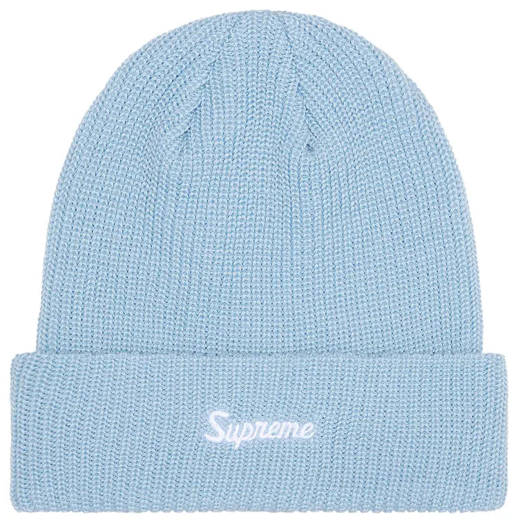 Supreme Loose Gauge Beanie "Light Blue"