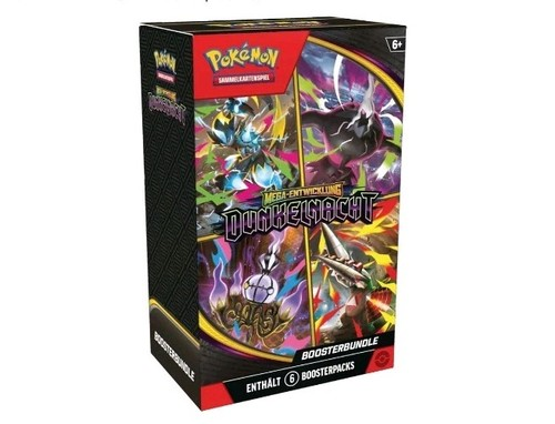 Boosterbundle Mega-Entwicklung – "Dunkelnacht" (6 Boosterpacks)