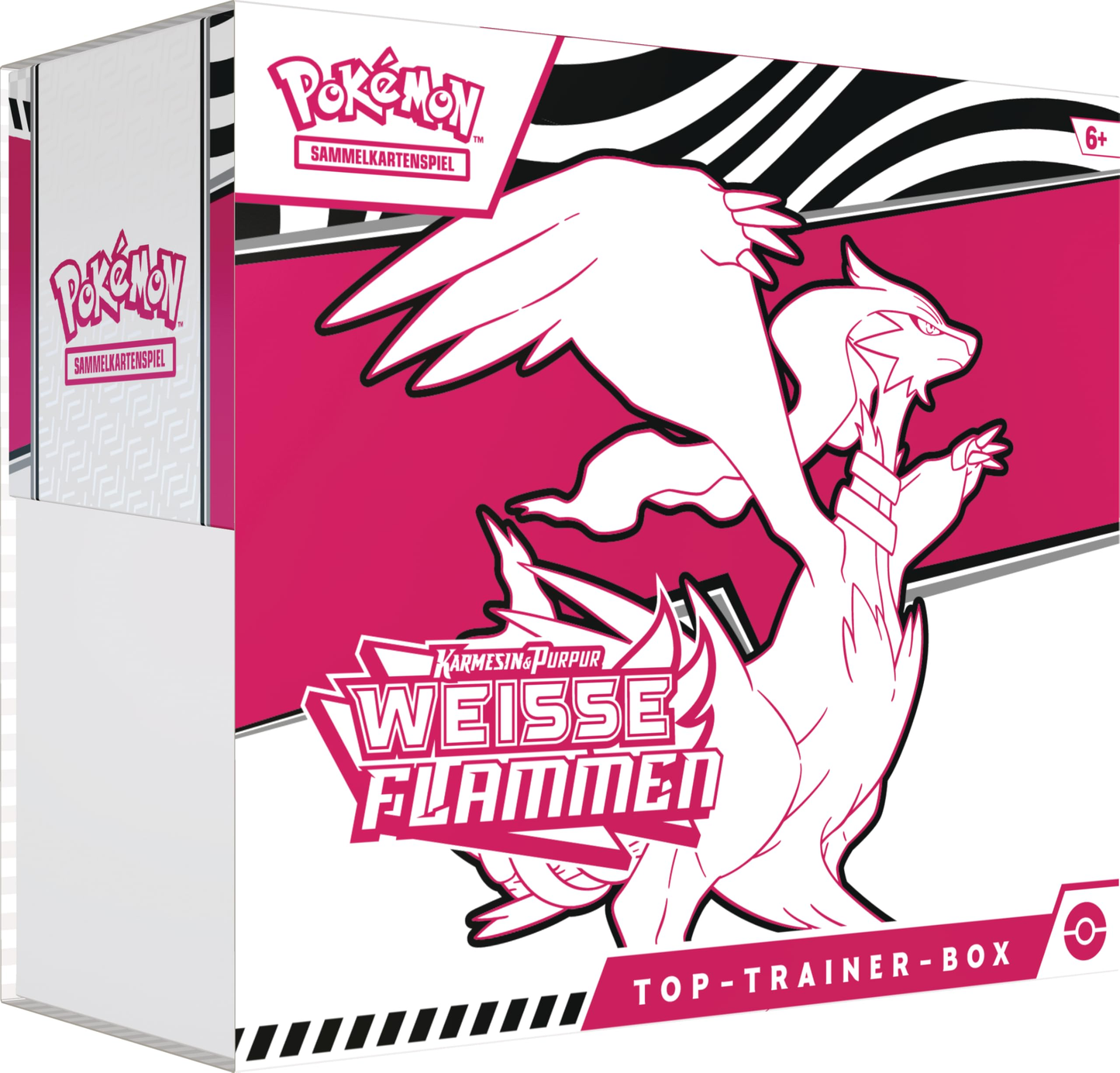 Pokémon Karmesin & Purpur – Weisse Flammen Top-Trainer-Box (Deutsch)