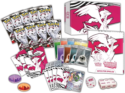 Pokémon Karmesin & Purpur – Weisse Flammen Top-Trainer-Box (Deutsch)