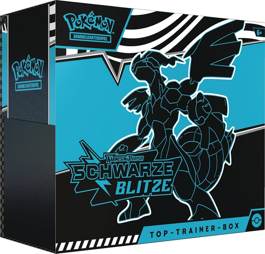 Pokémon  Schwarze Blitze Top Trainer Box TTB (Deutsch)