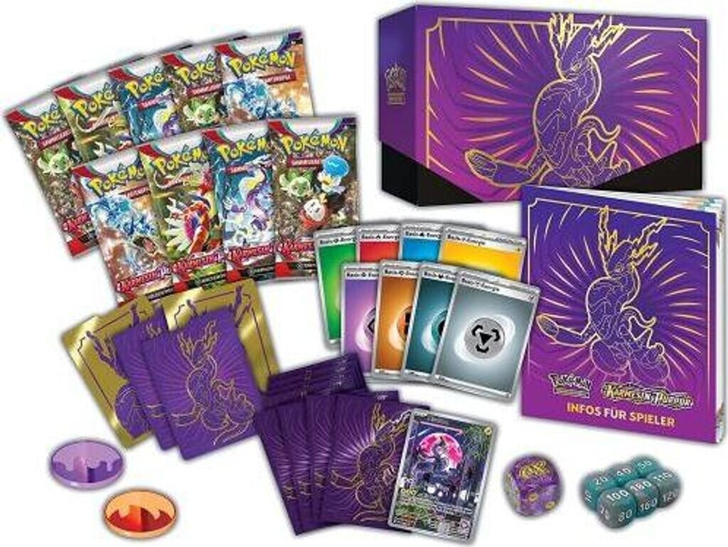 Pokémon Karmesin und Purpur Miraidon Top-Trainer Box (DE)
