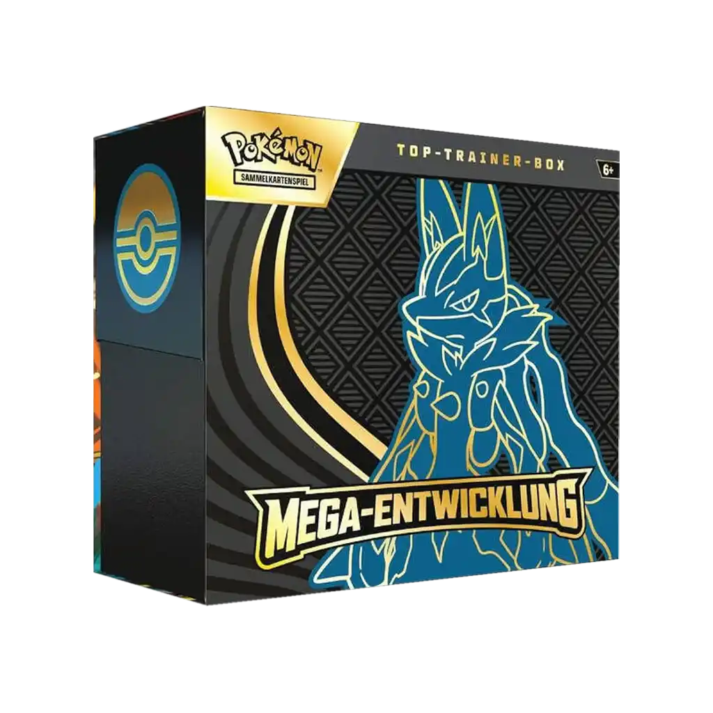 Pokemon – Mega Entwicklung Top Trainer Box - Mega Lucario (Deutsch)