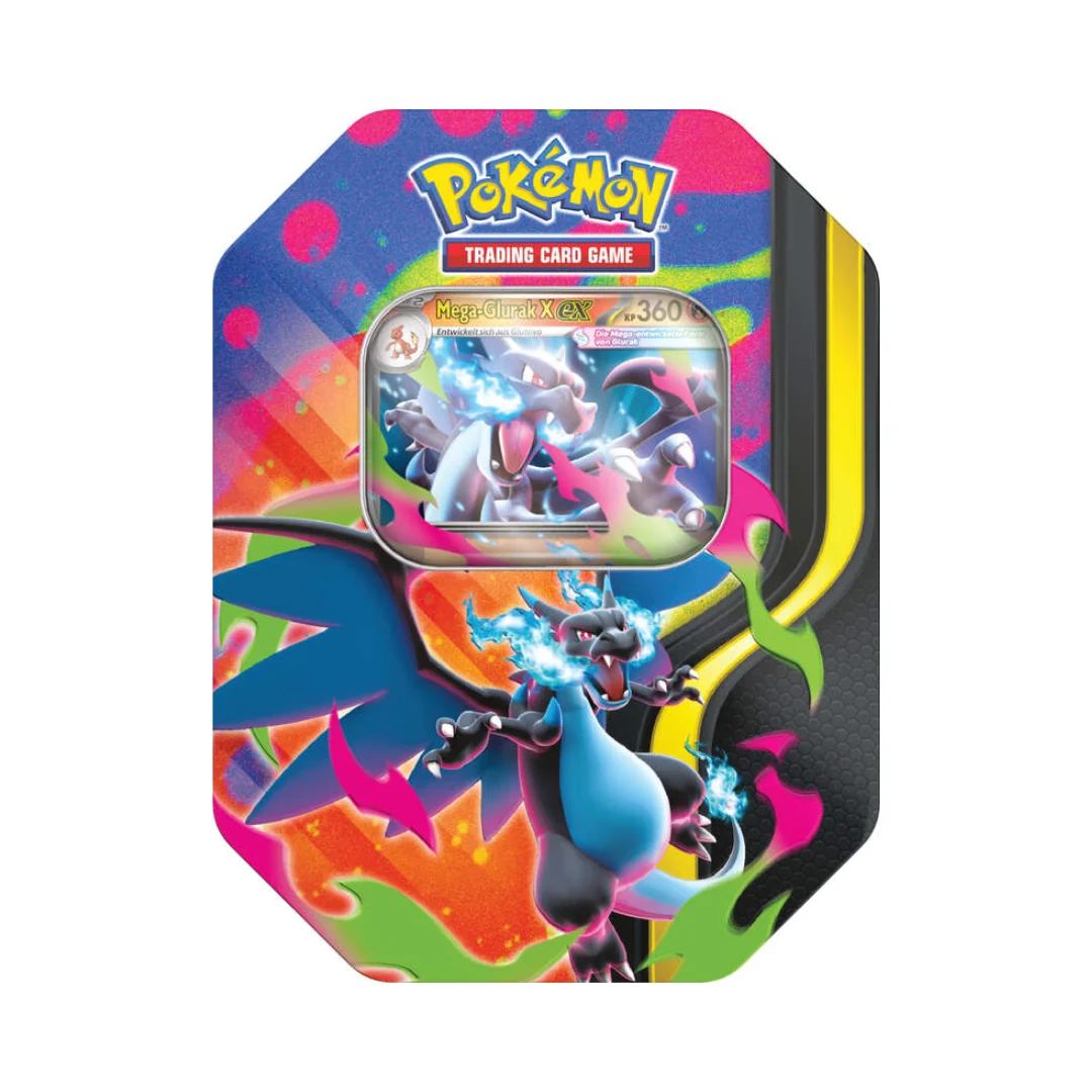 Pokemon Tin "Mega Glurak X ex" (Deutsch)