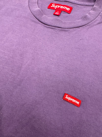 (Pre-Owned) Supreme T-Shirt "Mini Box Logo" Purple Size L