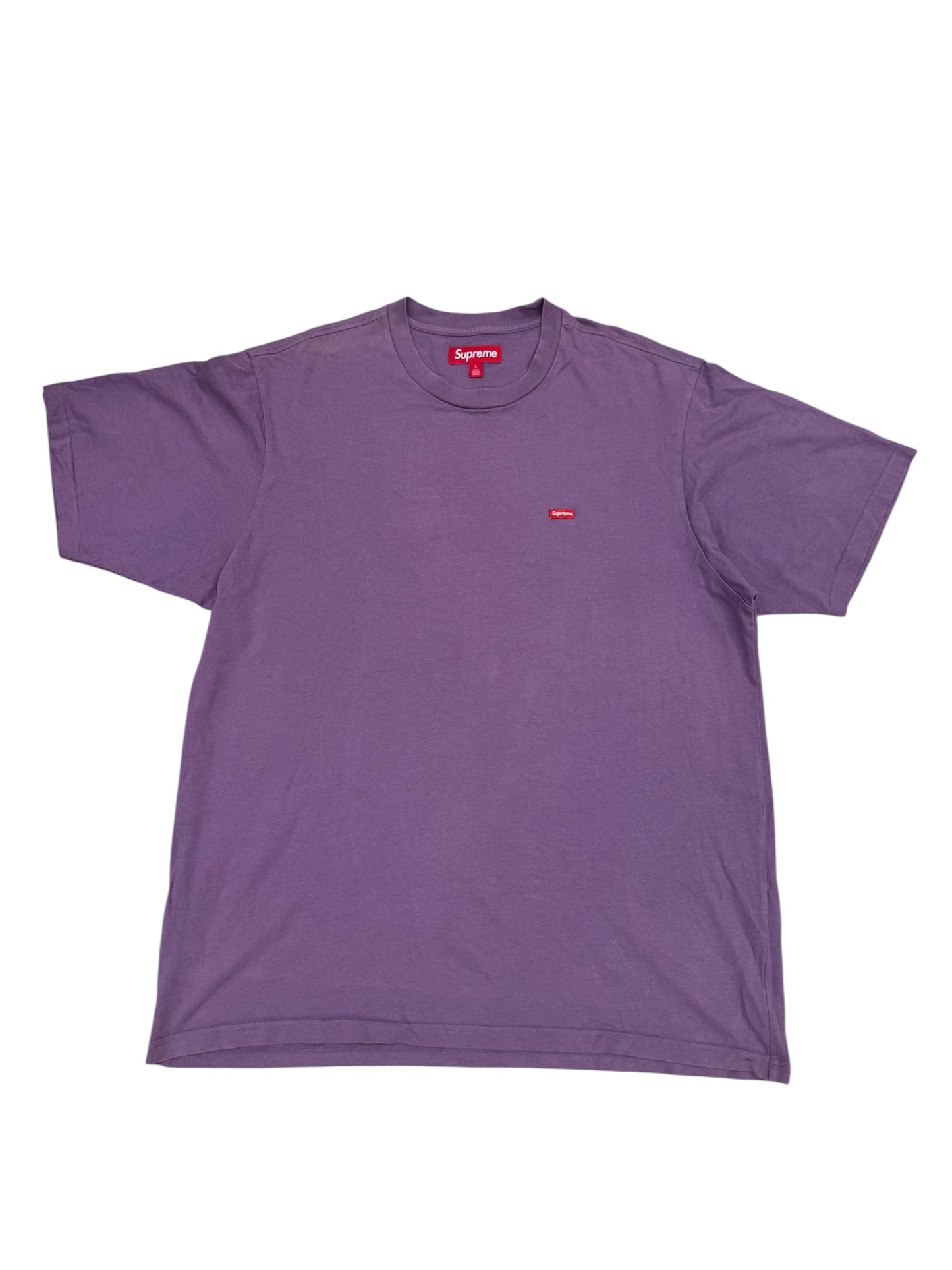 (Pre-Owned) Supreme T-Shirt "Mini Box Logo" Purple Size L