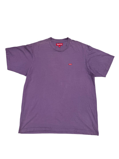 (Pre-Owned) Supreme T-Shirt "Mini Box Logo" Purple Size L