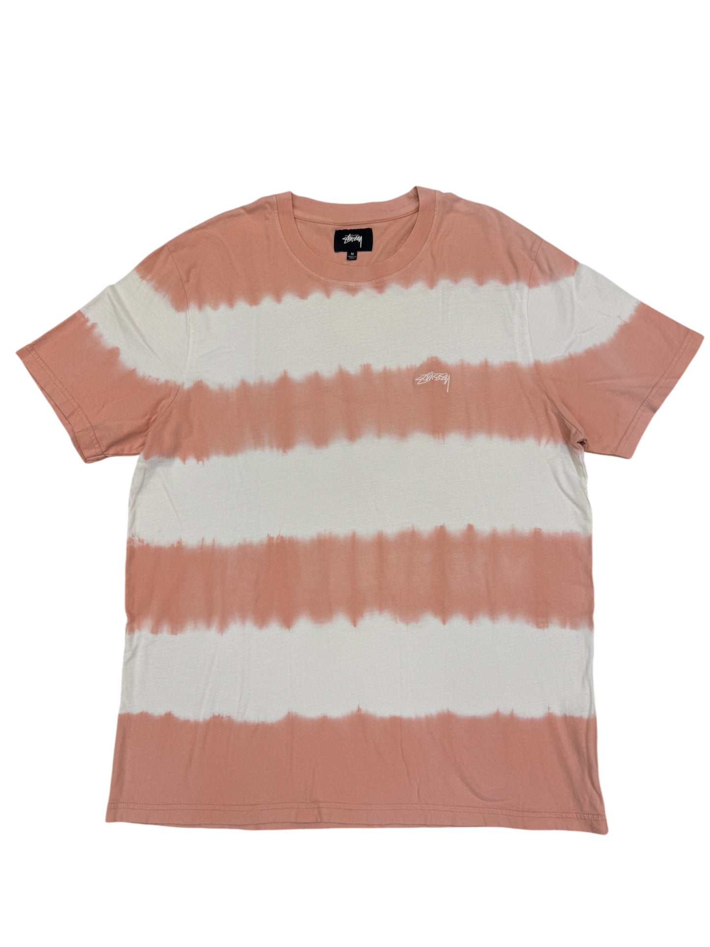 (Pre-Owned) Stüssy T-Shirt "Peach Waves" Size M