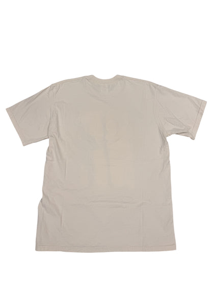 (Pre-Owned) Stüssy T-Shirt "Lazy Tee" Beige Size S