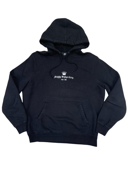 (Pre-Owned) Stüssy Hoodie "Crown" Black Size S