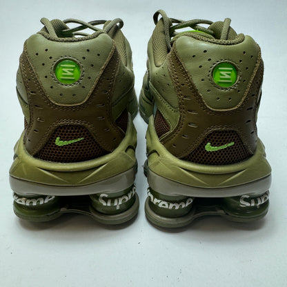(Pre-Owned) Supreme x Nike Shox Ride 2 "Neutral Olive Electric Green" - EU47,5 US13 (No Box)