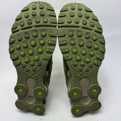 (Pre-Owned) Supreme x Nike Shox Ride 2 "Neutral Olive Electric Green" - EU47,5 US13 (No Box)