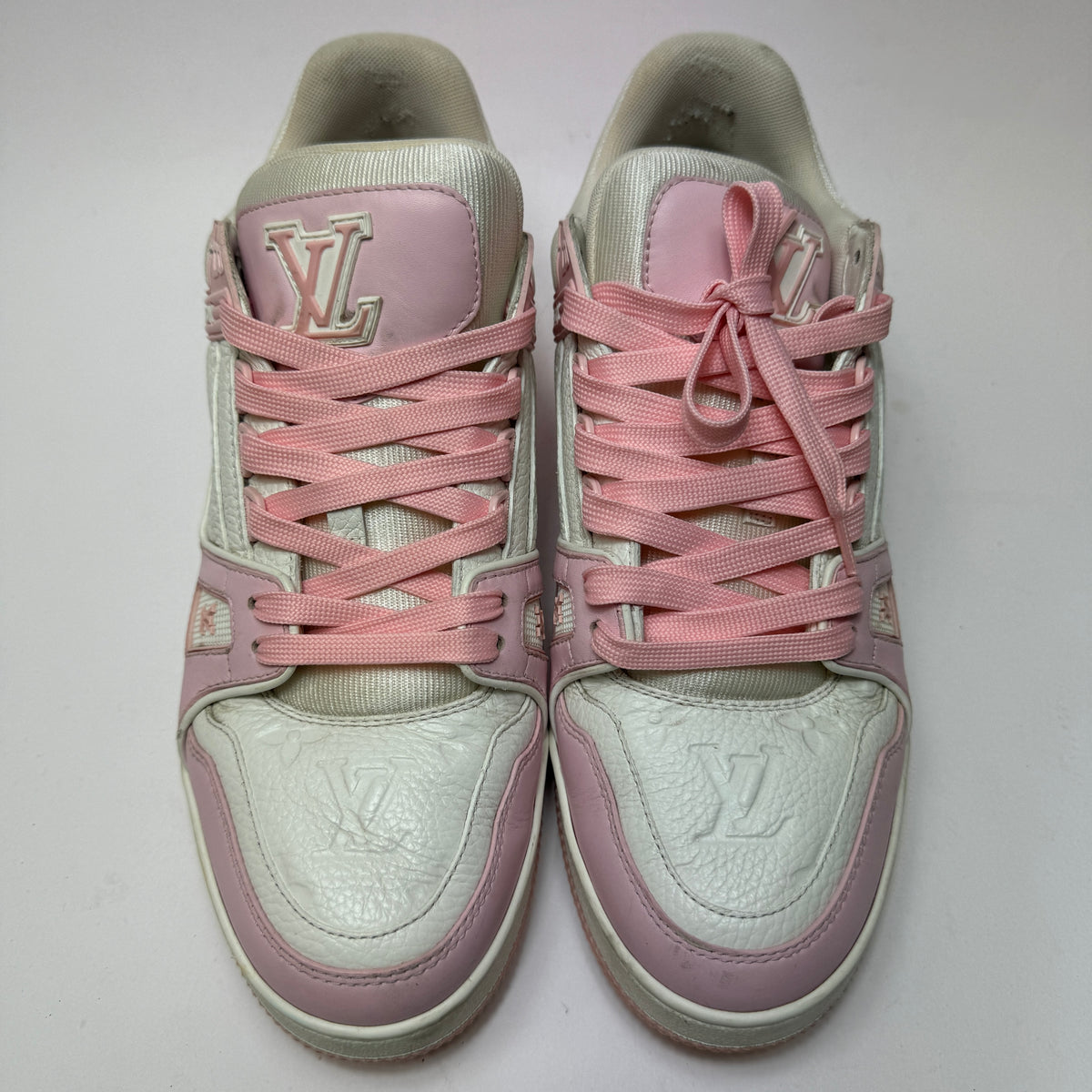 (Pre-Owned) Louis Vuitton LV Trainer "Pink Rose" – Size LV 8 (EU42,5)