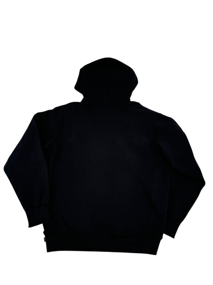 Supreme x KAWS "Chalk Logo" Hooded Sweatshirt Black