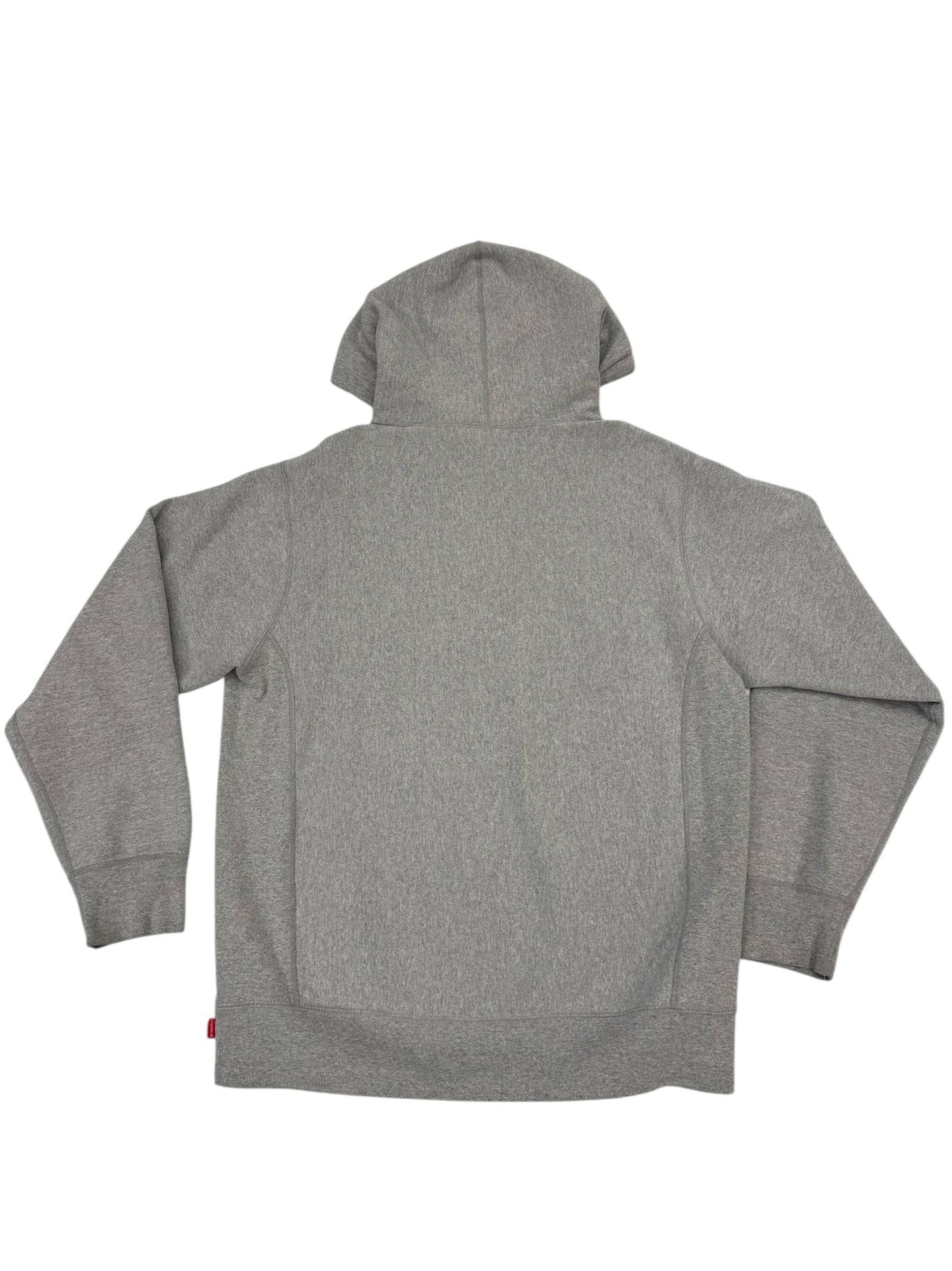 Supreme "Micro Logo" Hoodie Grey