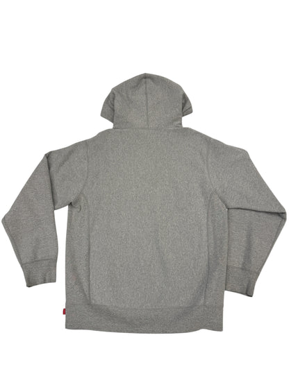 Supreme "Micro Logo" Hoodie Grey