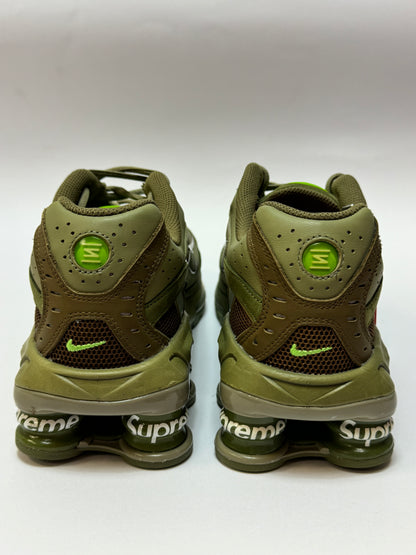 Nike x Supreme Shox Ride 2 SP "Olive" EU43 US9.5 (USED)