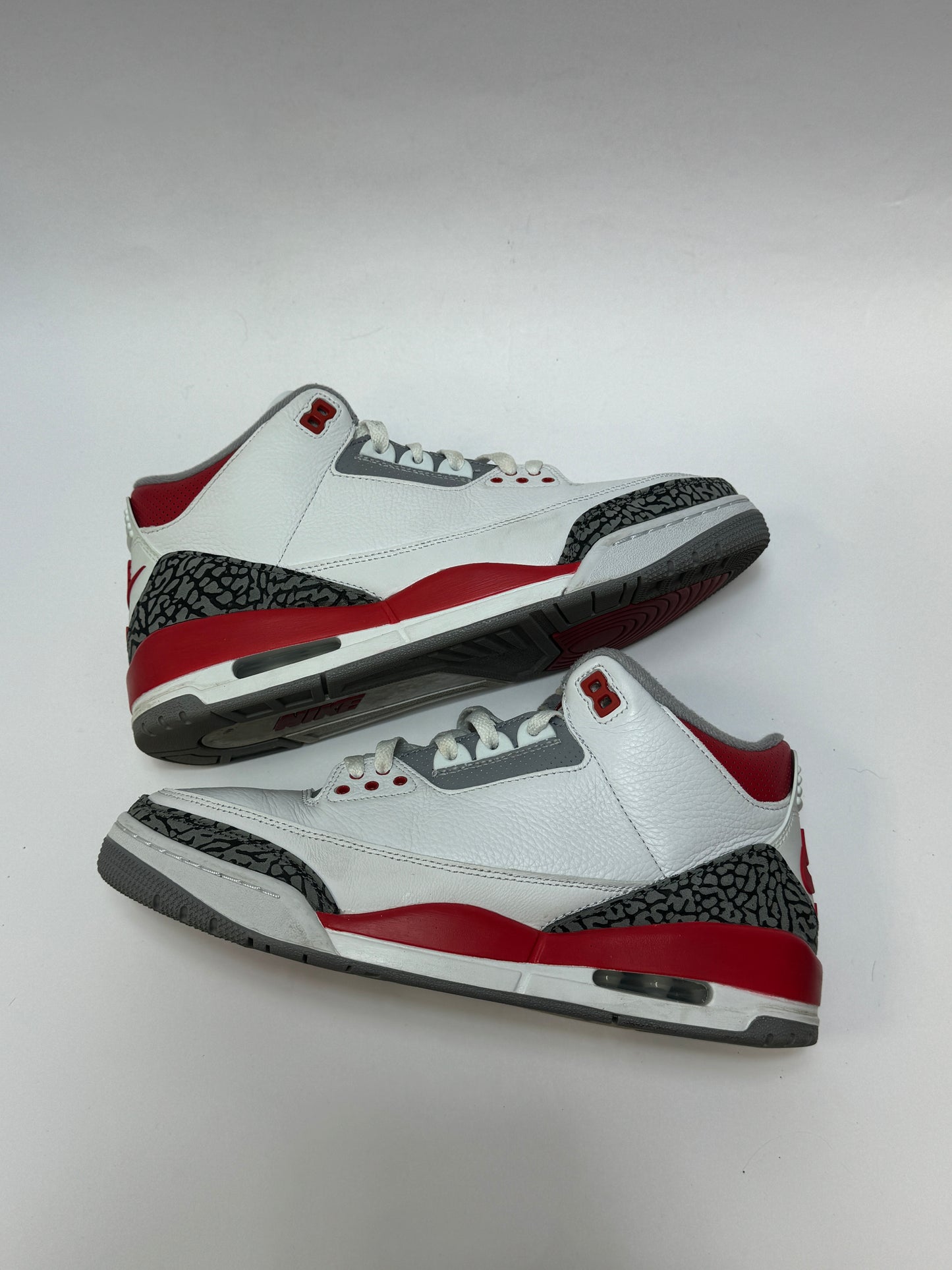 (USED) Jordan 3 Retro "Fire Red" EU44 US10