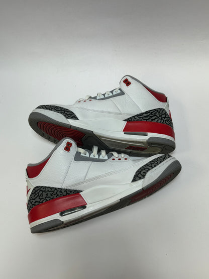 (USED) Jordan 3 Retro "Fire Red" EU44 US10