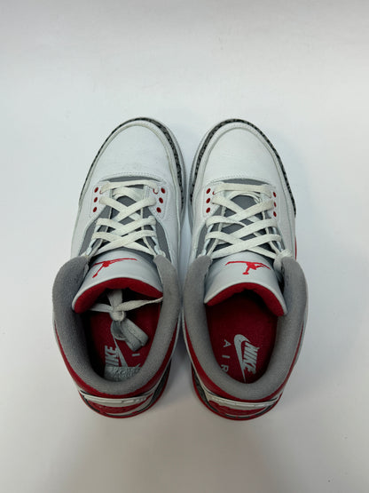 (USED) Jordan 3 Retro "Fire Red" EU44 US10