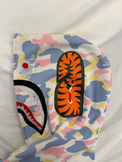 (Pre-Owned) BAPE Full Zip Hoodie "Multi Camo" Light Size M