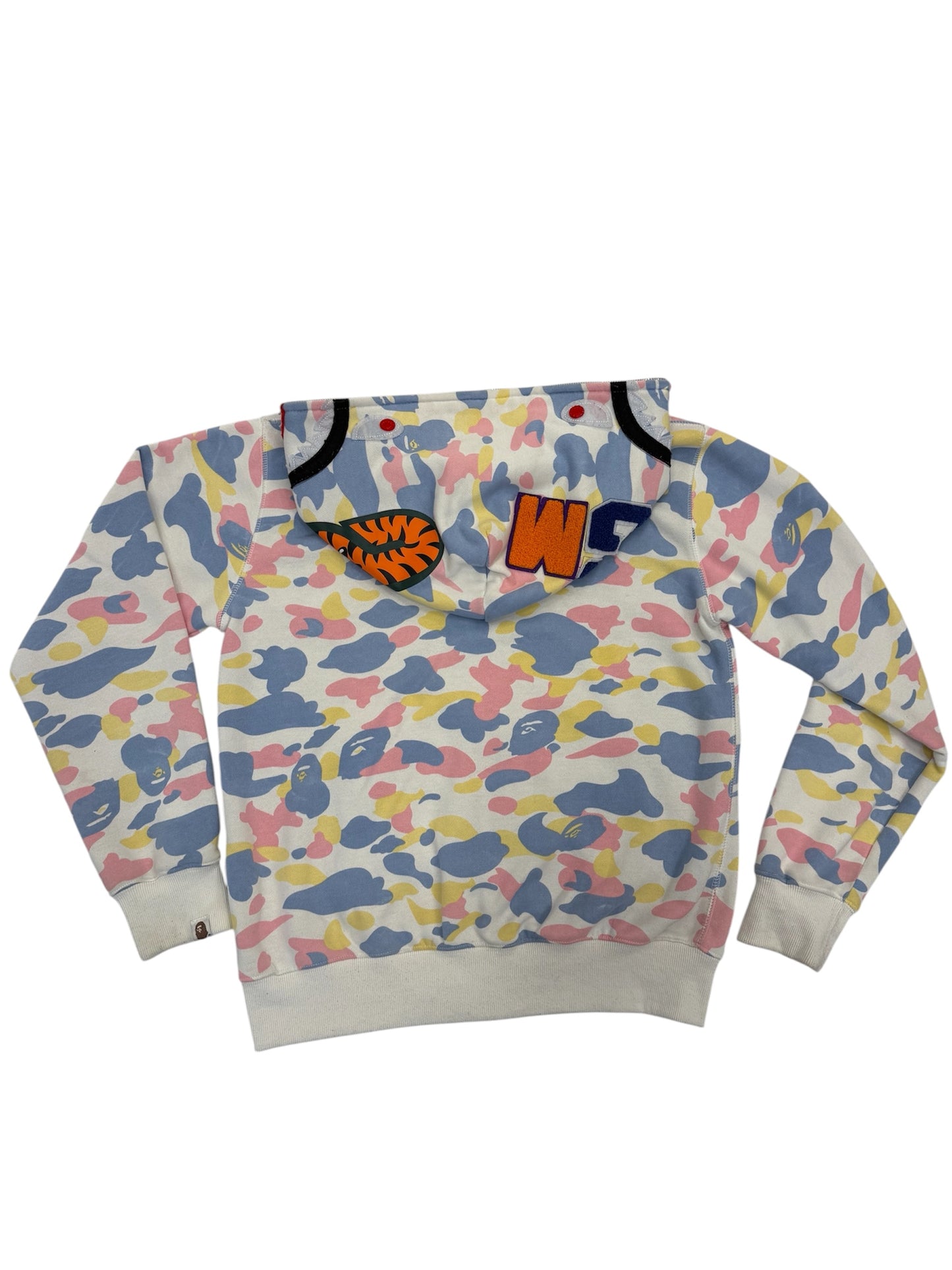 (Pre-Owned) BAPE Full Zip Hoodie "Multi Camo" Light Size M