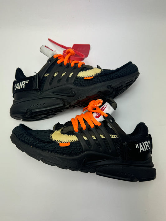 (USED) Nike Air Presto Off-White Black EU38.5 US6 (No Box)