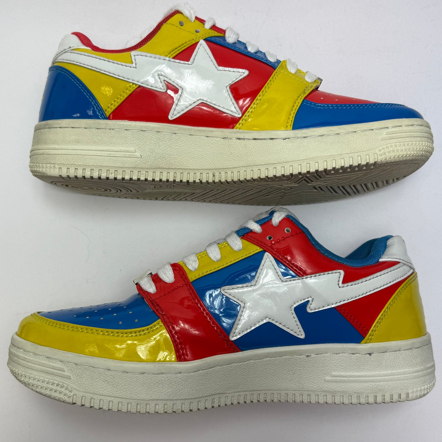 (Pre-Owned) BAPE BAPESTA Low x Medicom "Toy Multi"  – Eu40,5 US7.5