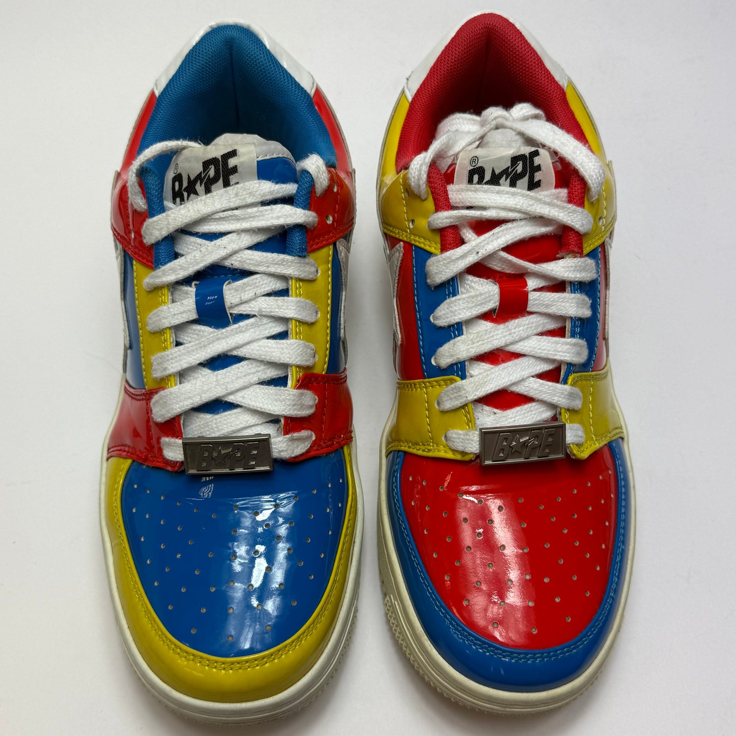 (Pre-Owned) BAPE BAPESTA Low x Medicom "Toy Multi"  – Eu40,5 US7.5