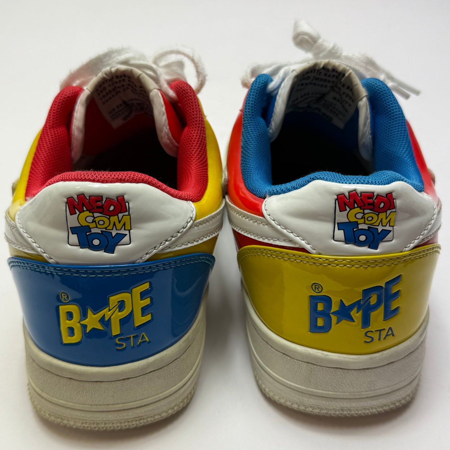 (Pre-Owned) BAPE BAPESTA Low x Medicom "Toy Multi"  – Eu40,5 US7.5