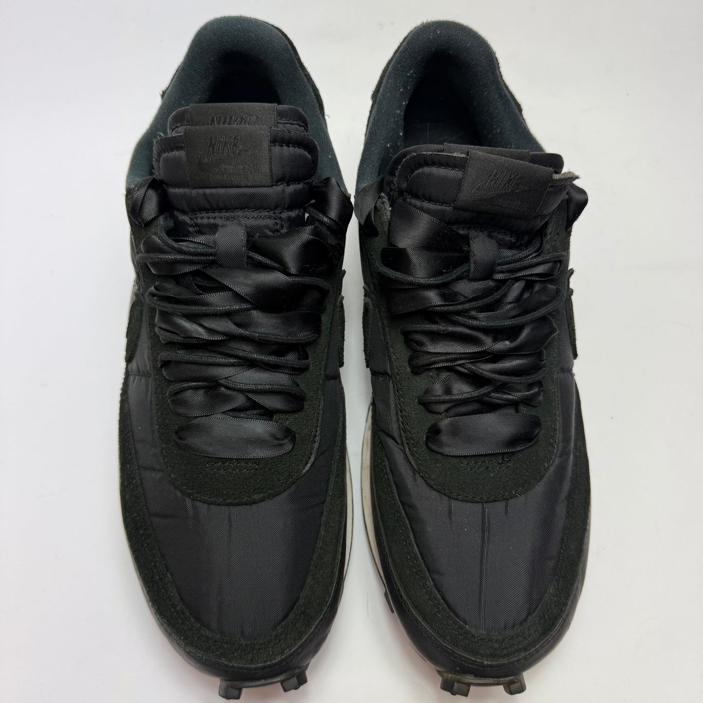 (Pre-Owned) Sacai x Nike LDWaffle "Black Nylon" EU44,5 US10.5 (No Box)
