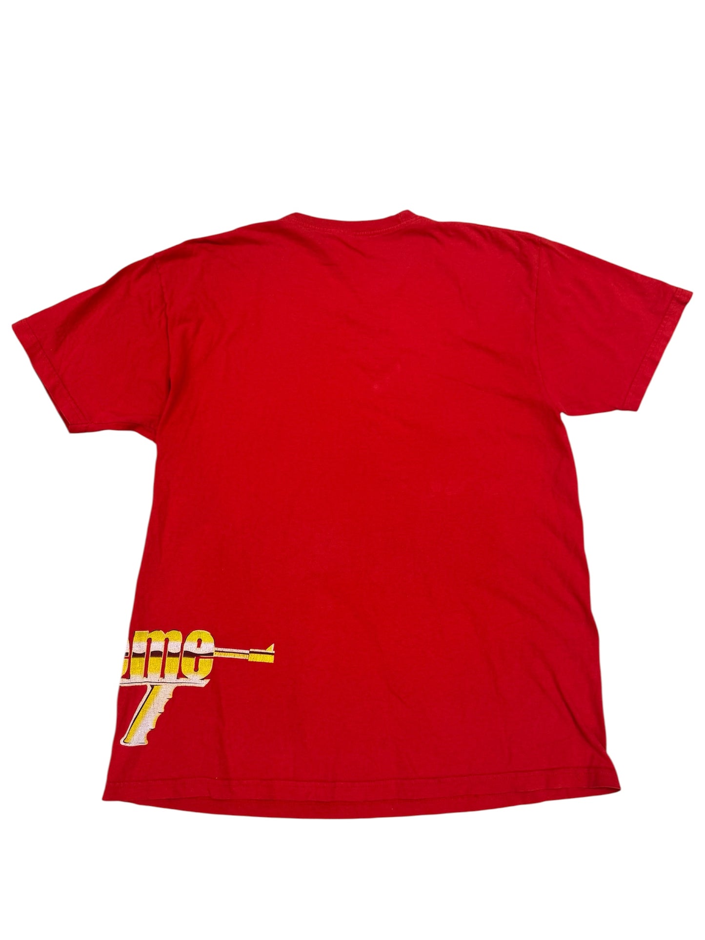 (Pre-Owned) Supreme SS17 "Gold Machine Gun" Red XL