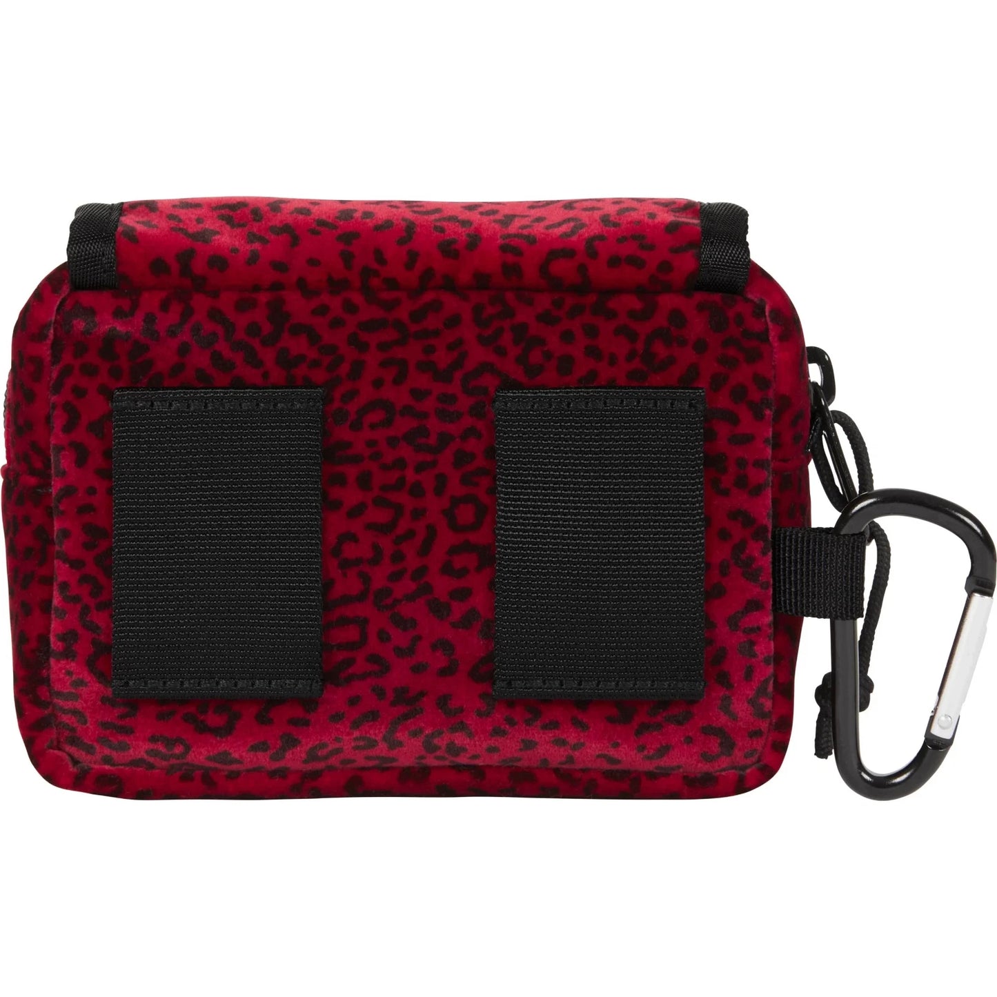 Supreme Velvet Mini Pouch "Red Leopard"