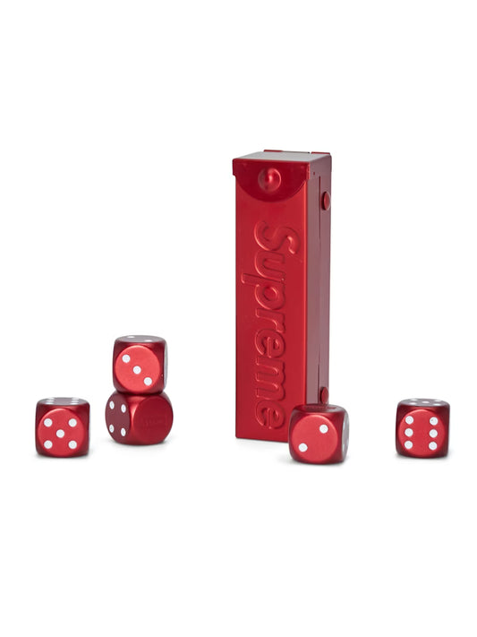 Supreme Aluminum Würfel / Dice Set "Red"