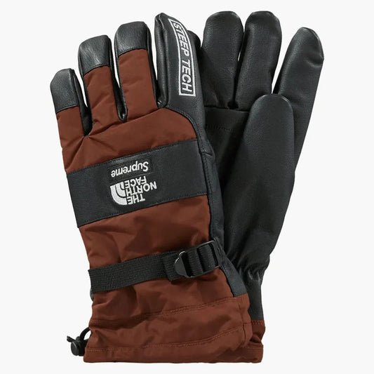 Supreme The North Face Steep Tech Gloves "Brown"