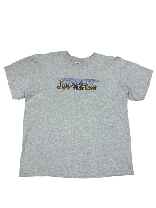 (Pre-Owned) Supreme "Skyline Logo" Grey Size L