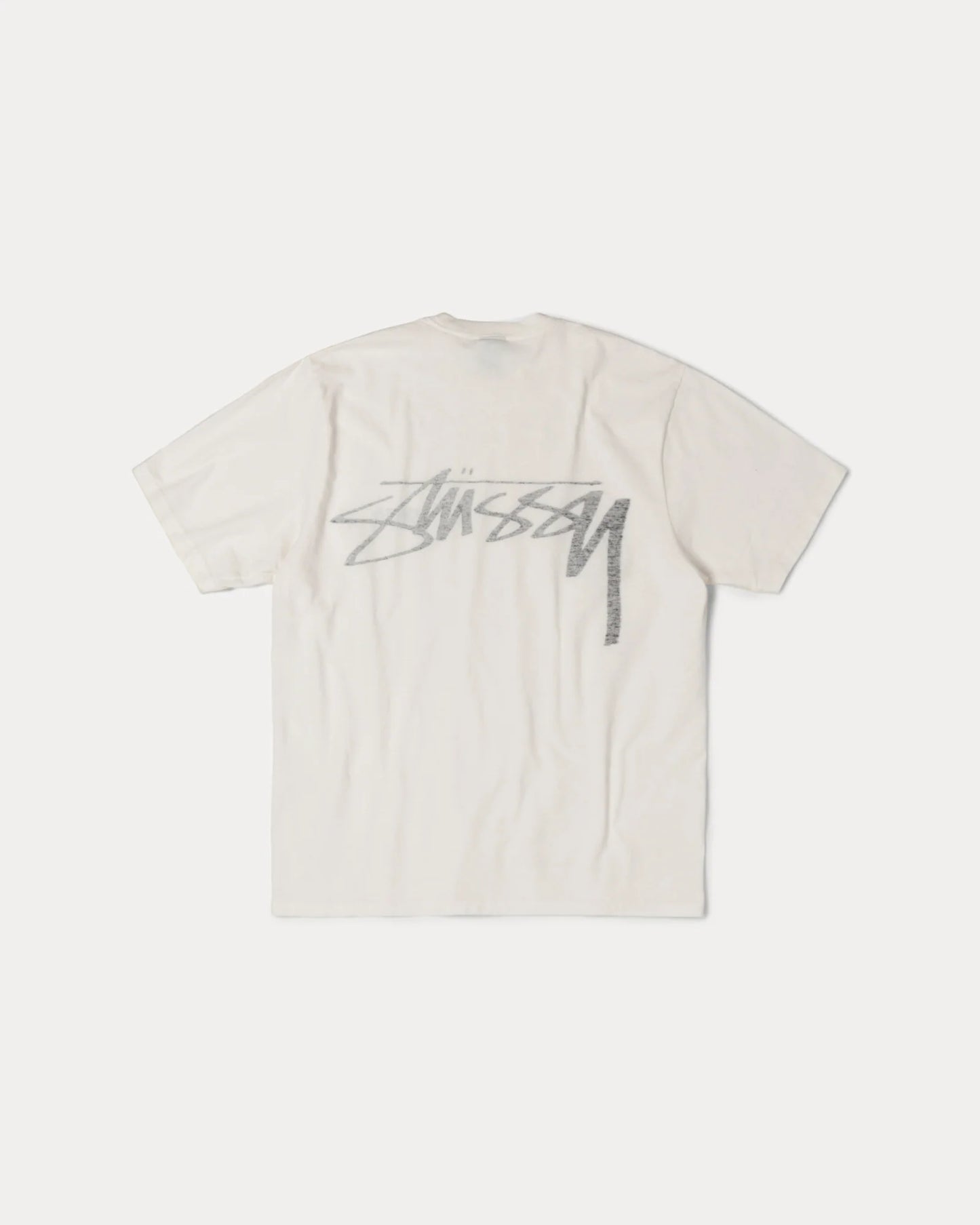 Stüssy "Smooth Reverse Pigment Dyed" T-Shirt White